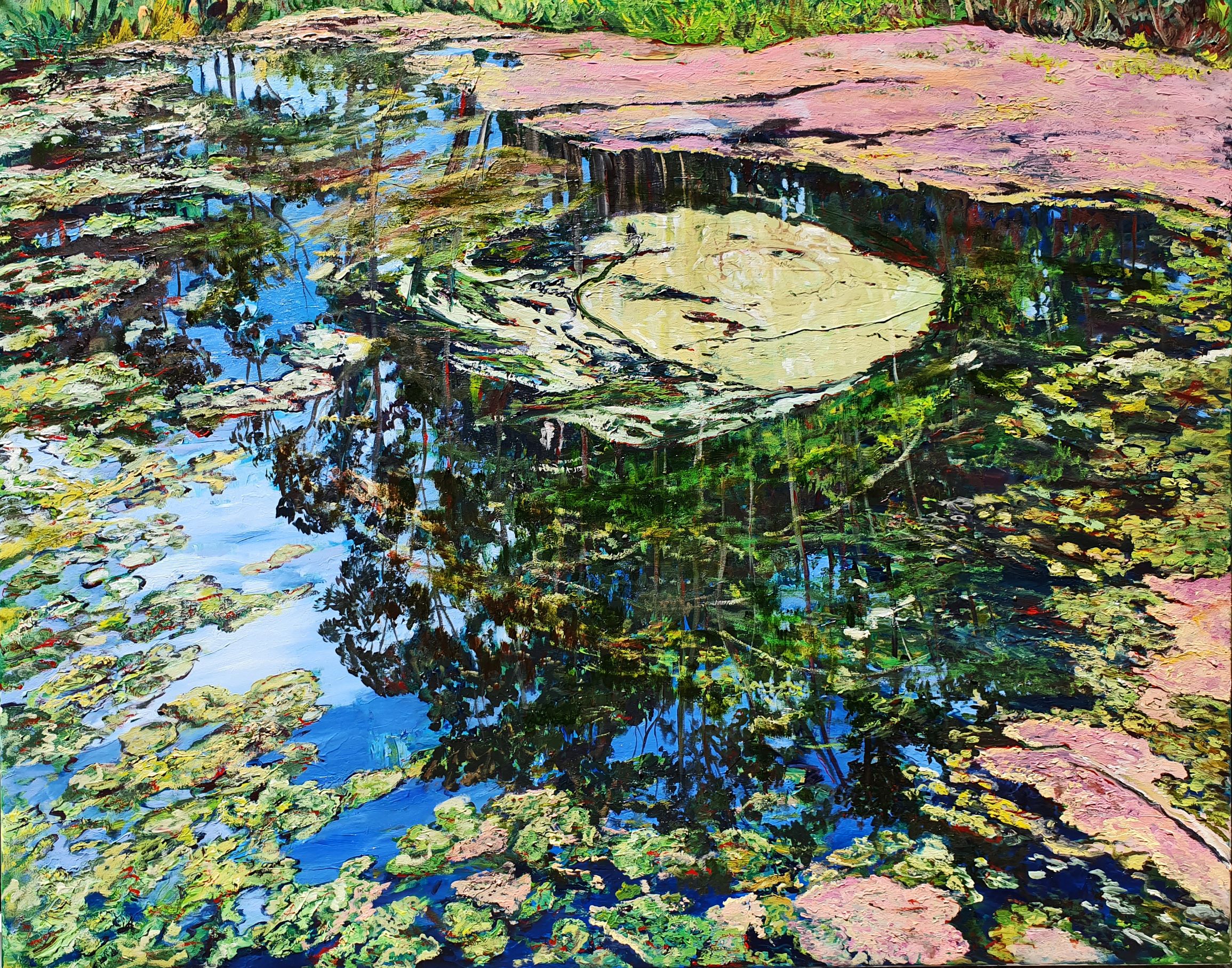 Reflection Pool by Donna Gibb | Clayton Utz Art Award 2022 Finalists | Lethbridge Gallery