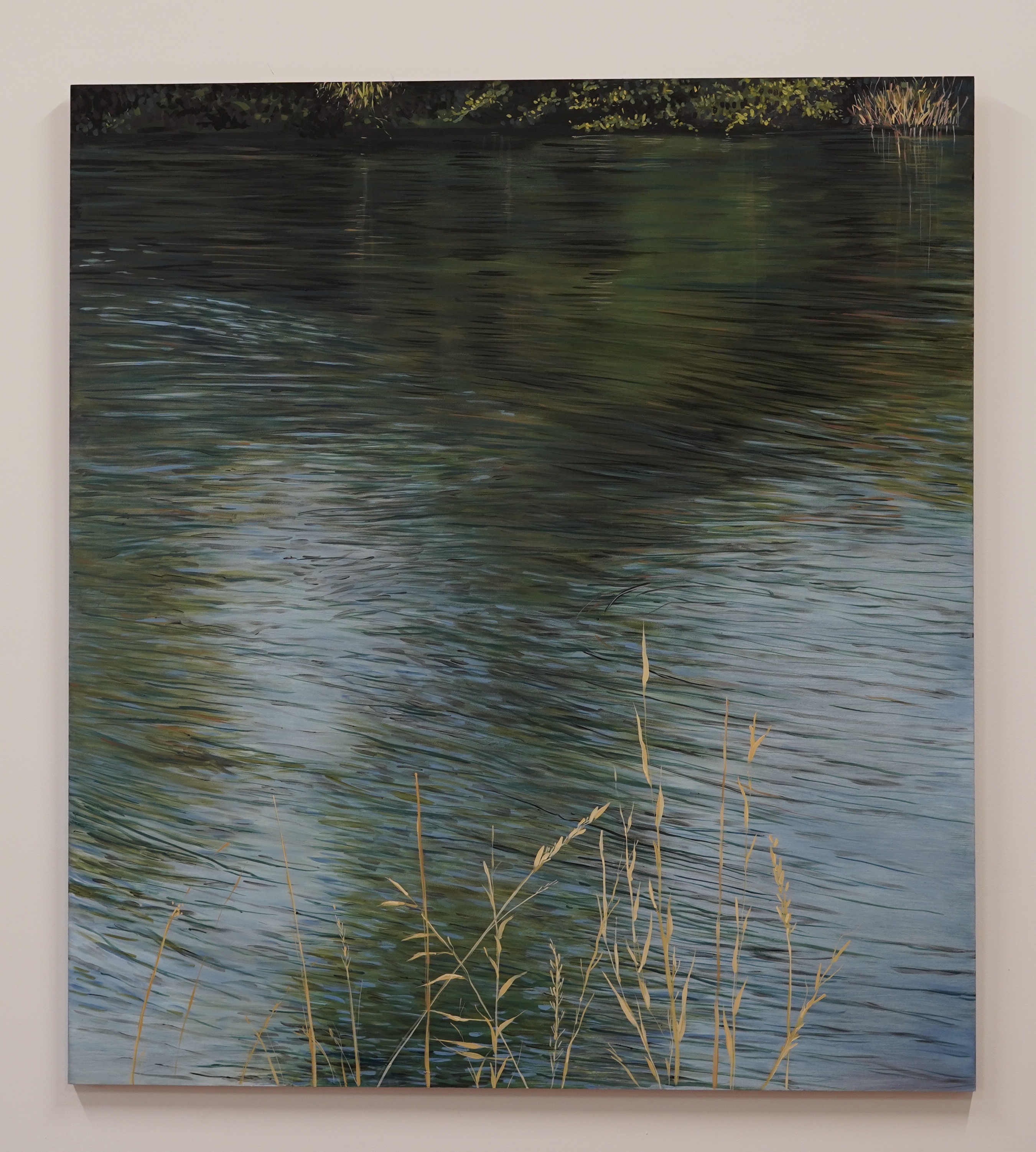 RIVERVIEW REFLECTIONS by ANDREA KIRKHAM-HOPGOOD | Lethbridge Landscape Prize 2023 Finalists | Lethbridge Gallery