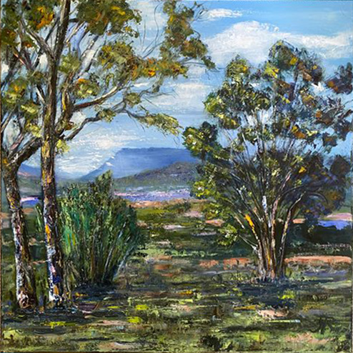 A view from Kay's road by Sherylyn Roulston | Lethbridge Landscape Prize 2023 Finalists | Lethbridge Gallery