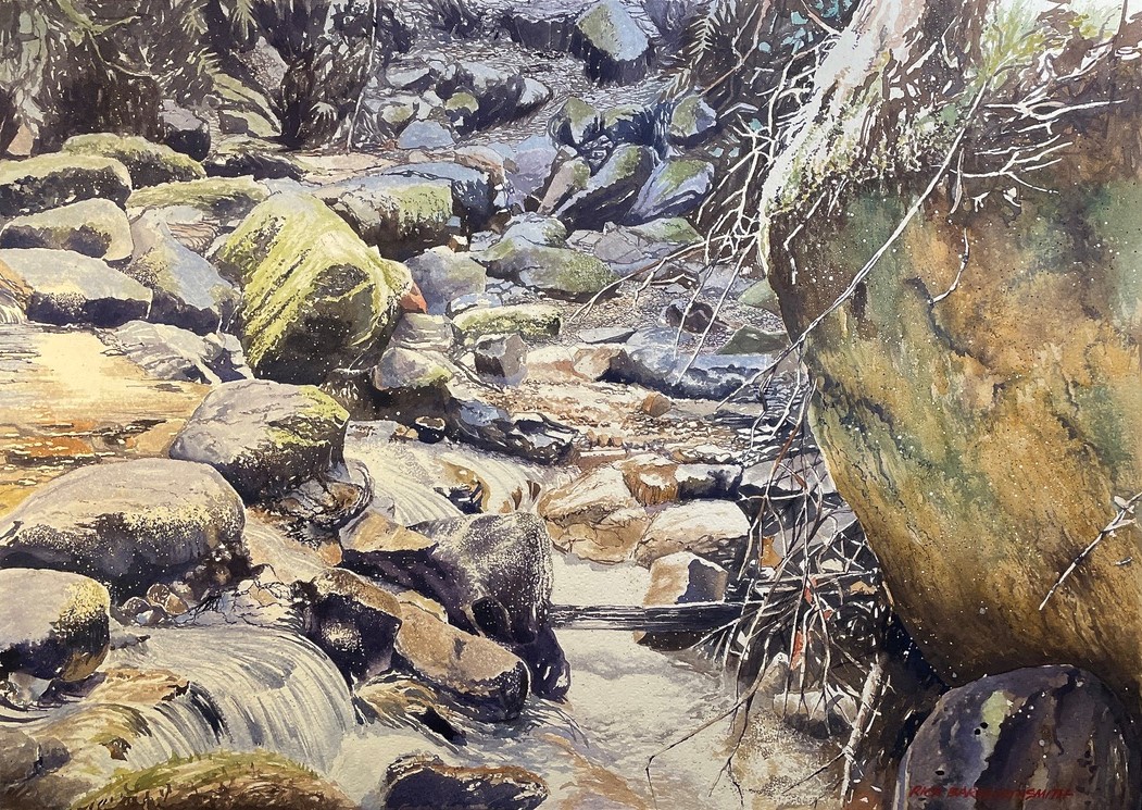 Pulpit Hill Creek by Rick Bardsley-Smith | Lethbridge Landscape Prize 2023 Finalists | Lethbridge Gallery