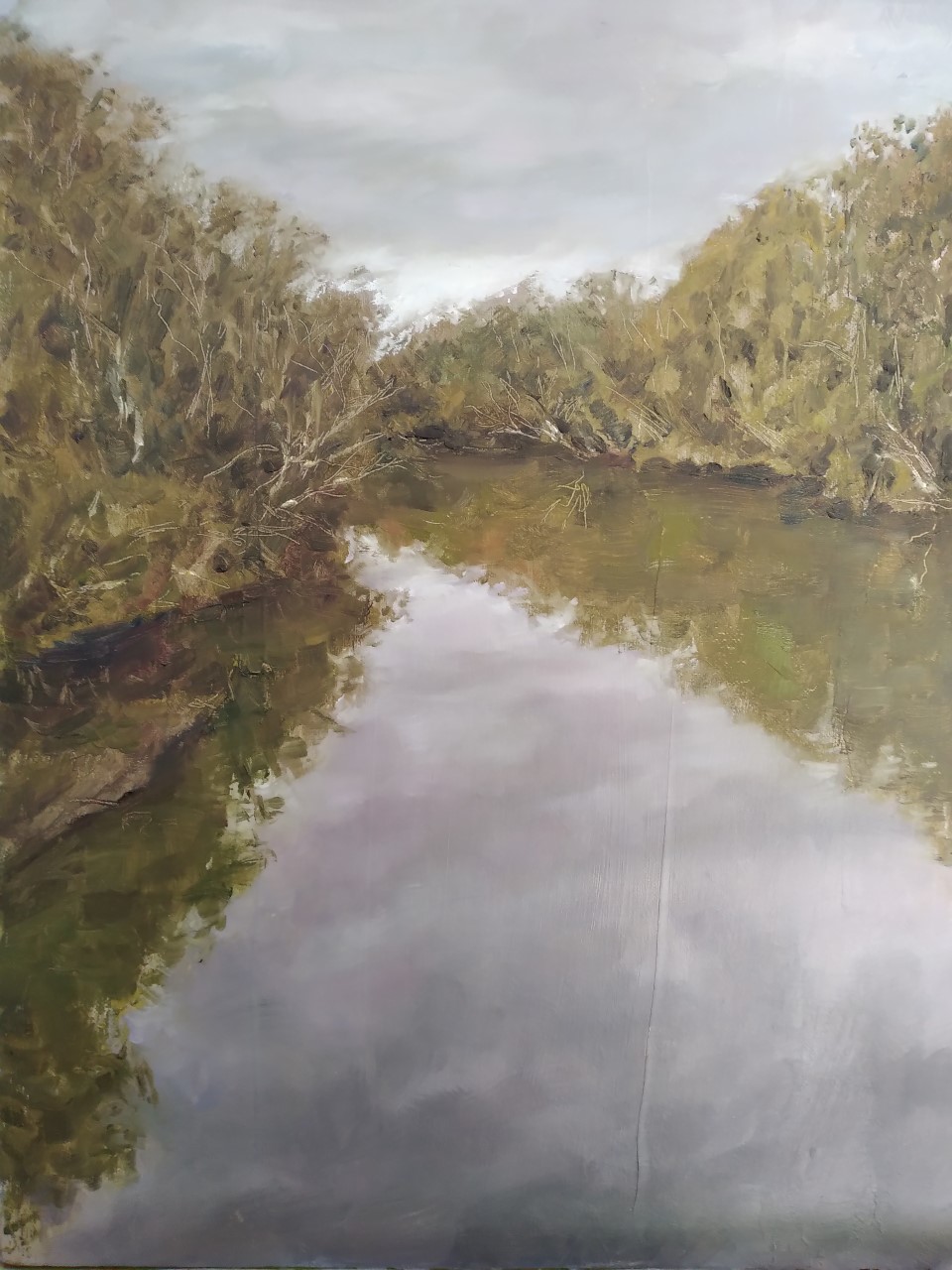 Shades of green at Narrabeen by Christine Ashley | Lethbridge Landscape Prize 2023 Finalists | Lethbridge Gallery