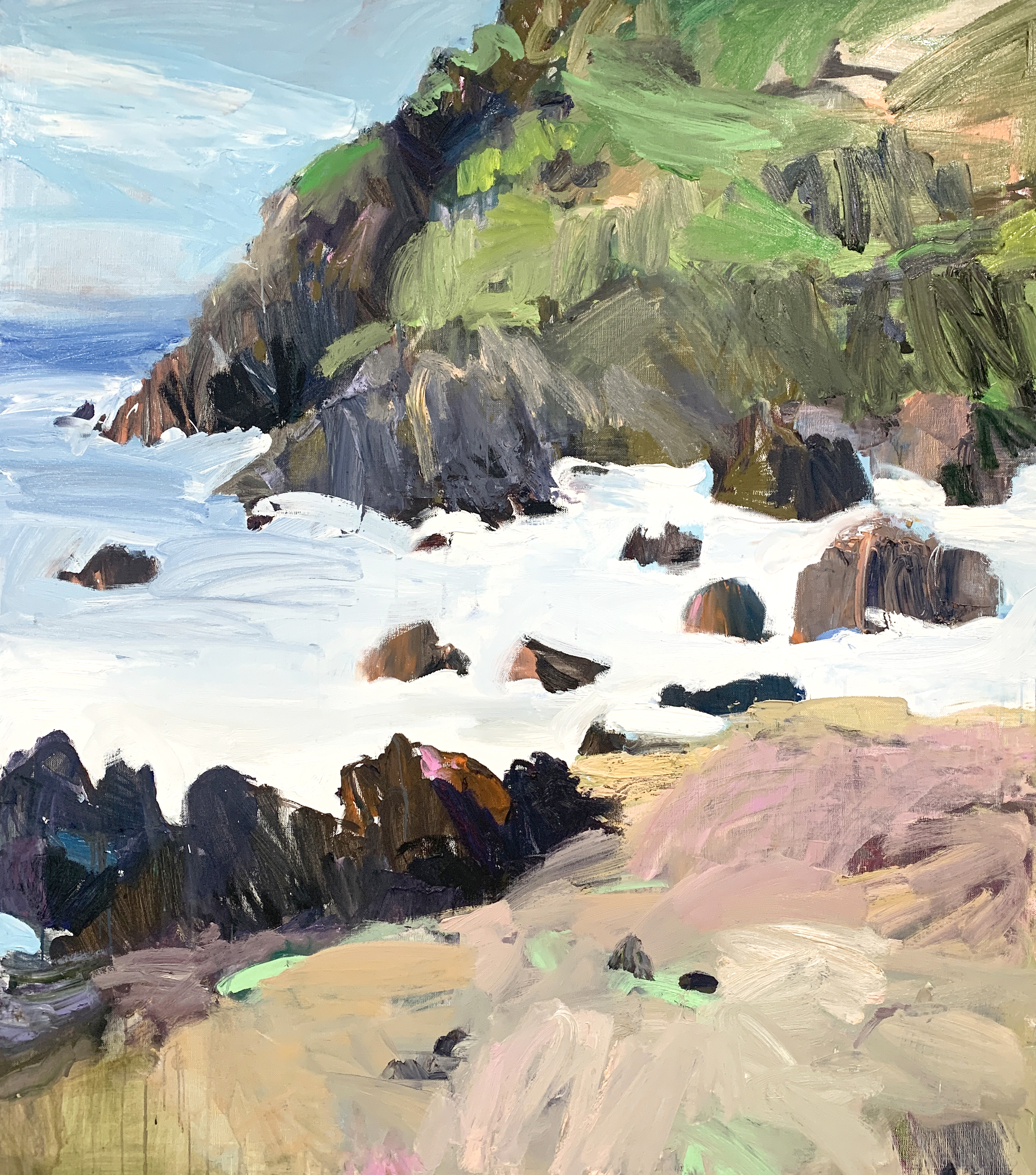 Cape Byron 2 by Tannya | Lethbridge Landscape Prize 2023 Finalists | Lethbridge Gallery