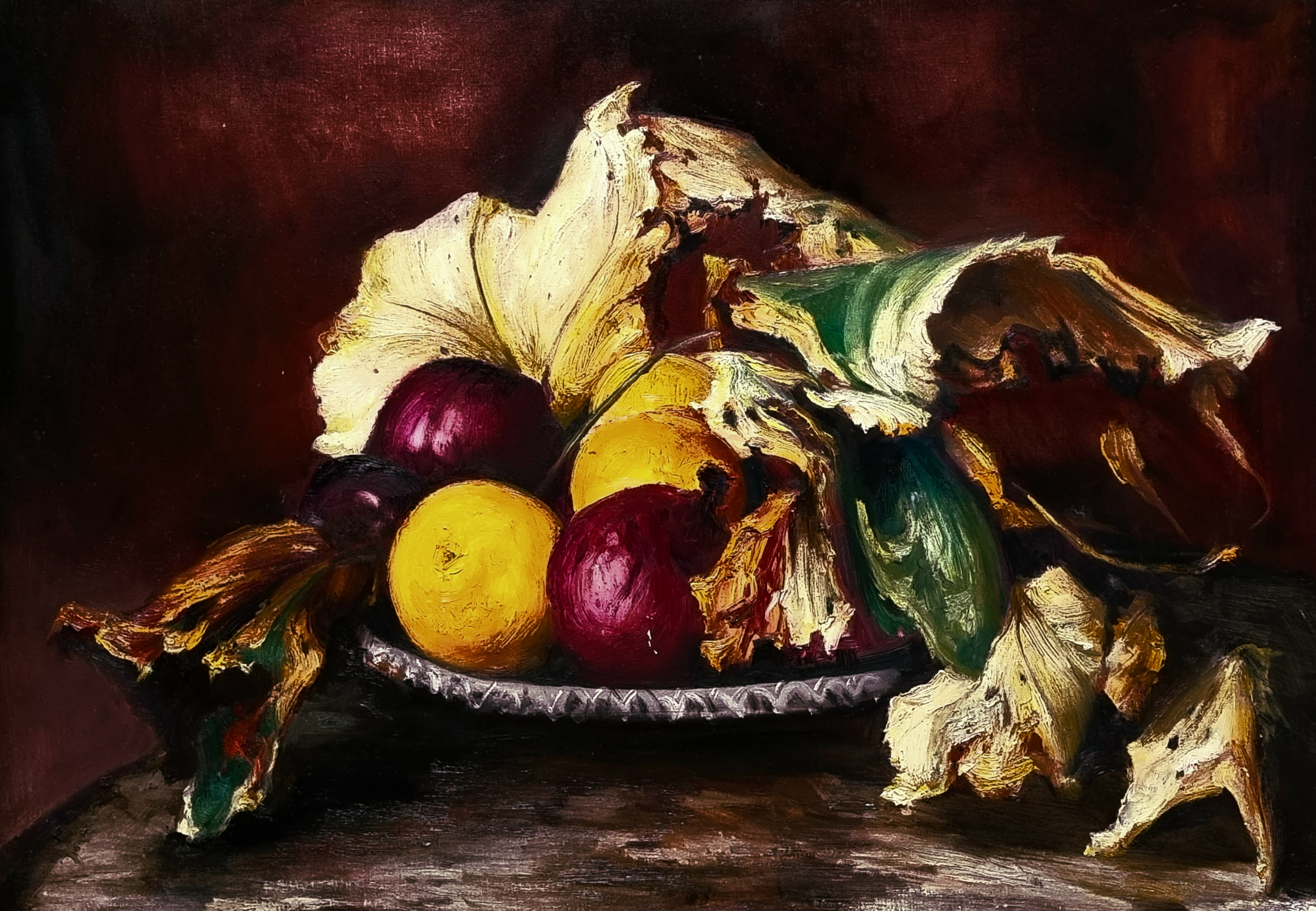 Still life with organics by Robert Kleinboonschate | Lethbridge 20000 2023 Finalists | Lethbridge Gallery