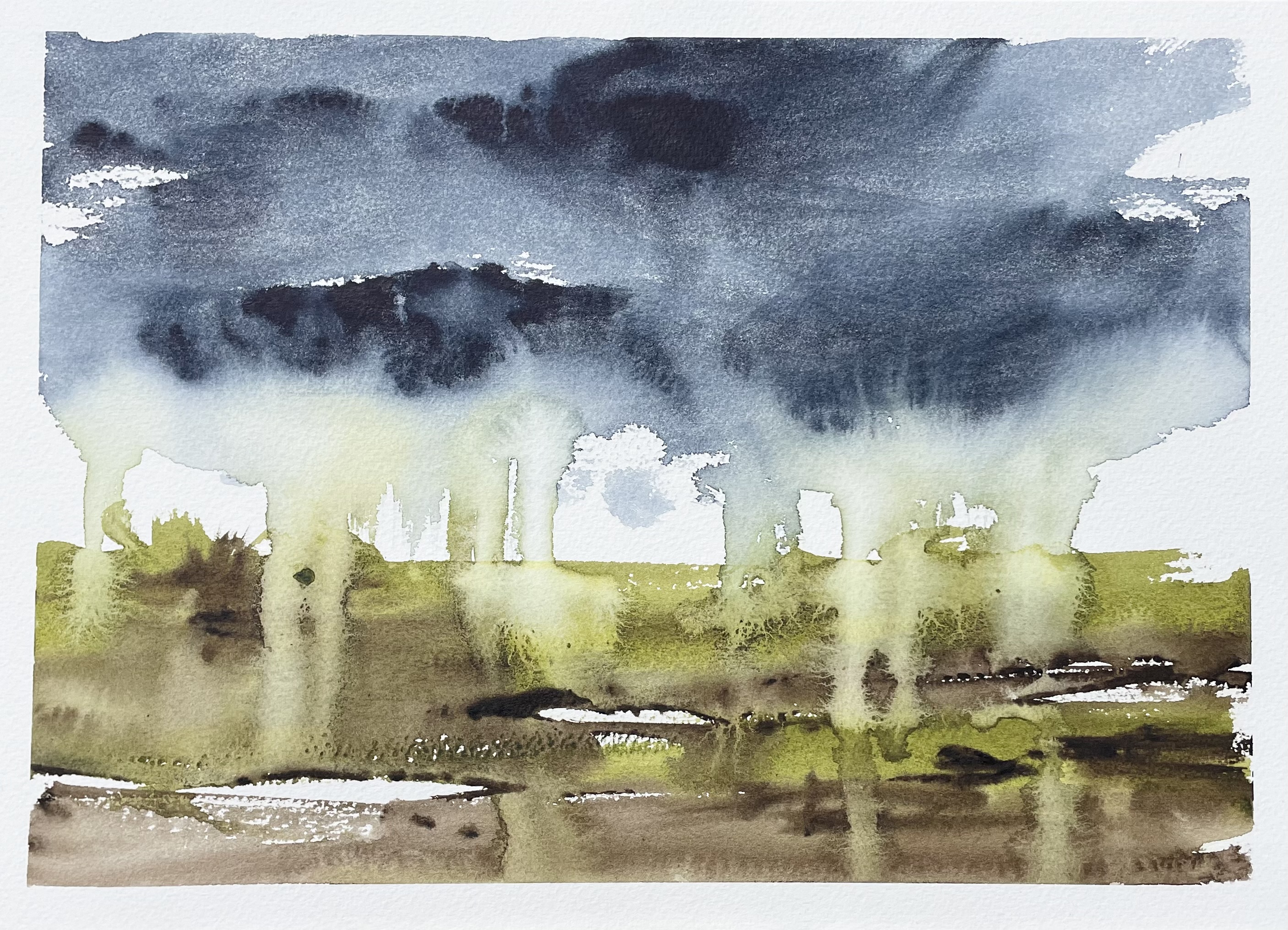 Rain Clouds #4 by Neil Mcirvine | Lethbridge 20000 2023 Finalists | Lethbridge Gallery