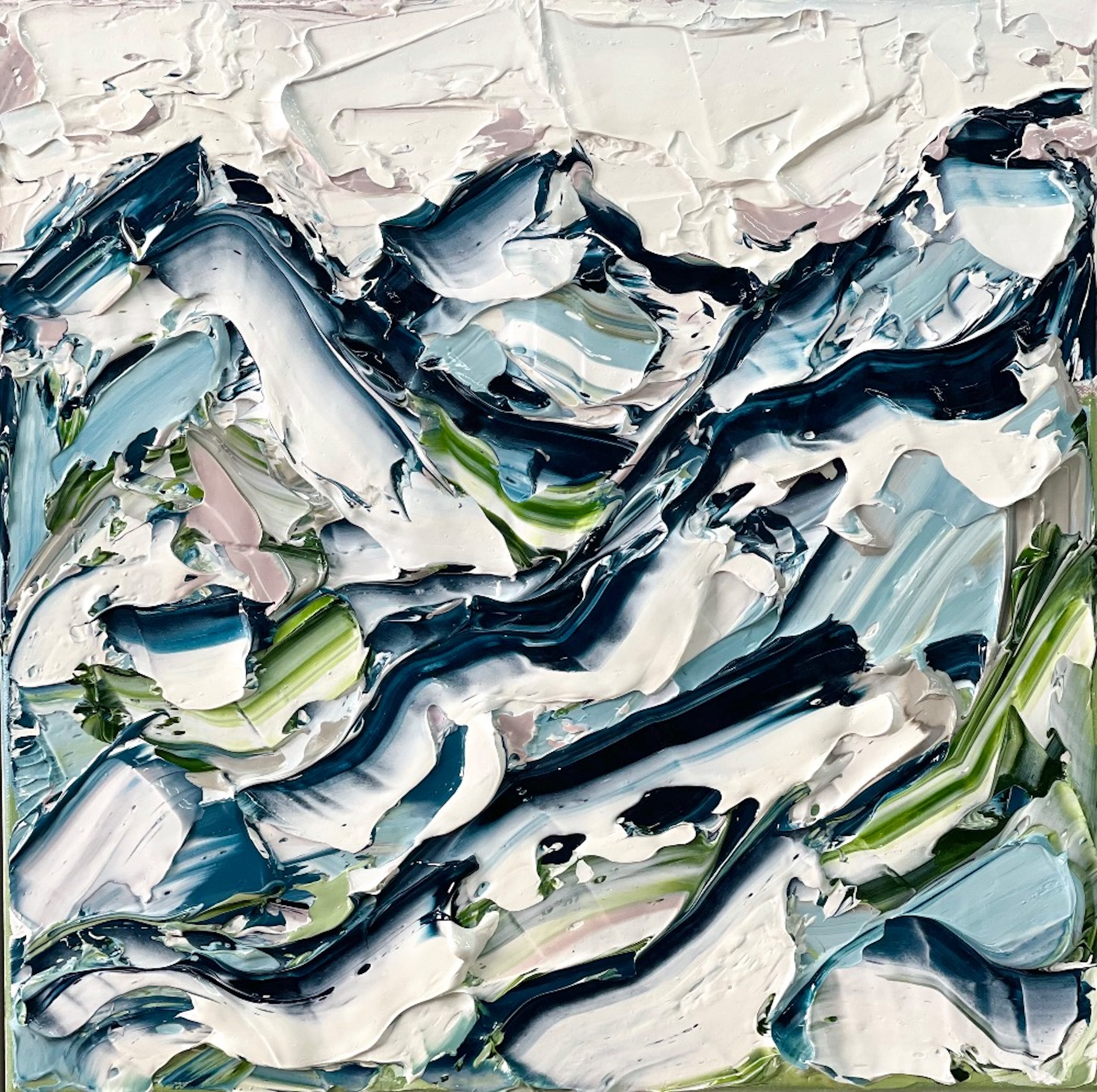 Skii slopes by Felicia Aroney | Lethbridge 20000 2023 Finalists | Lethbridge Gallery