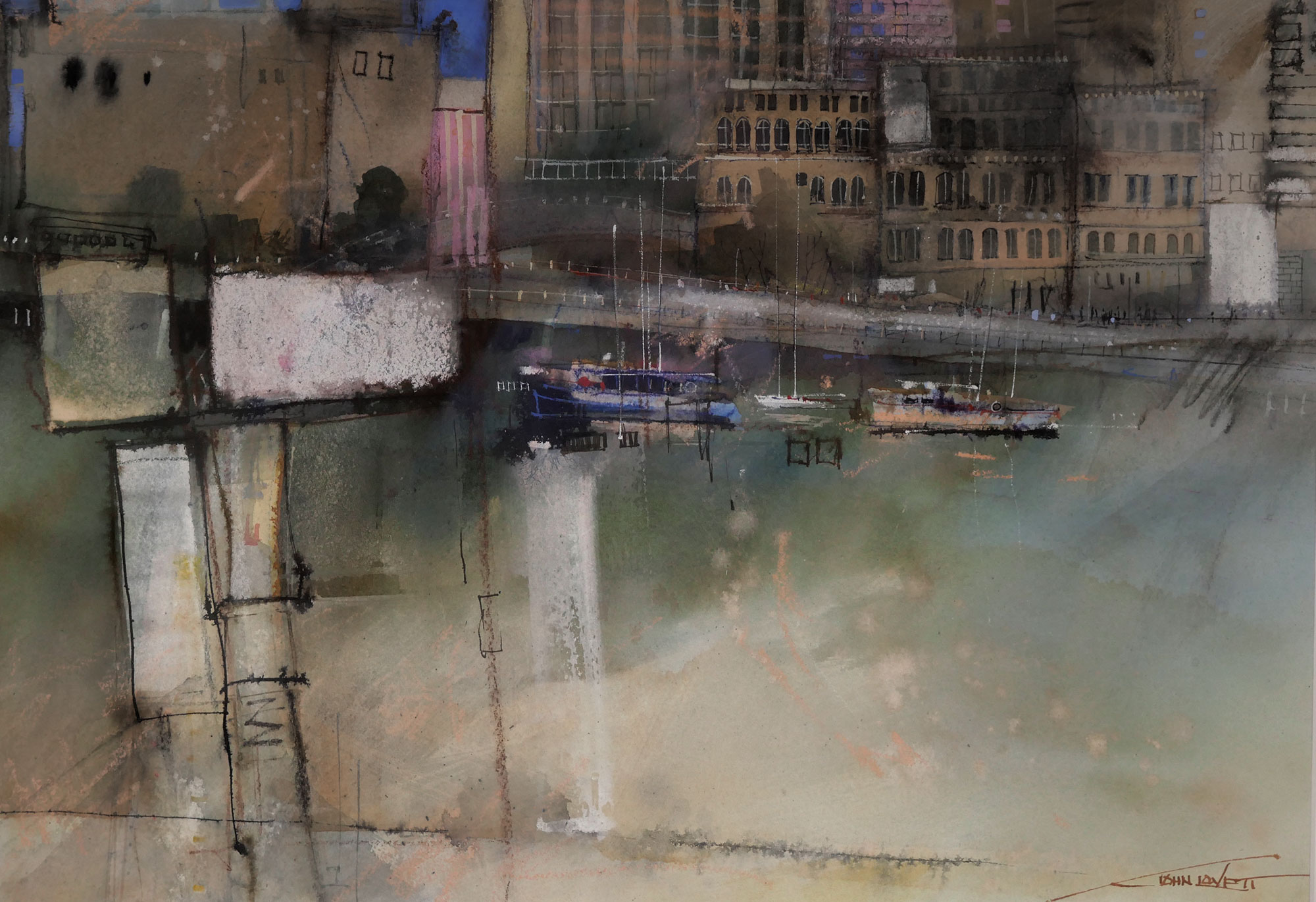 Echoes Across The river by John Lovett | Lethbridge 20000 2023 Finalists | Lethbridge Gallery