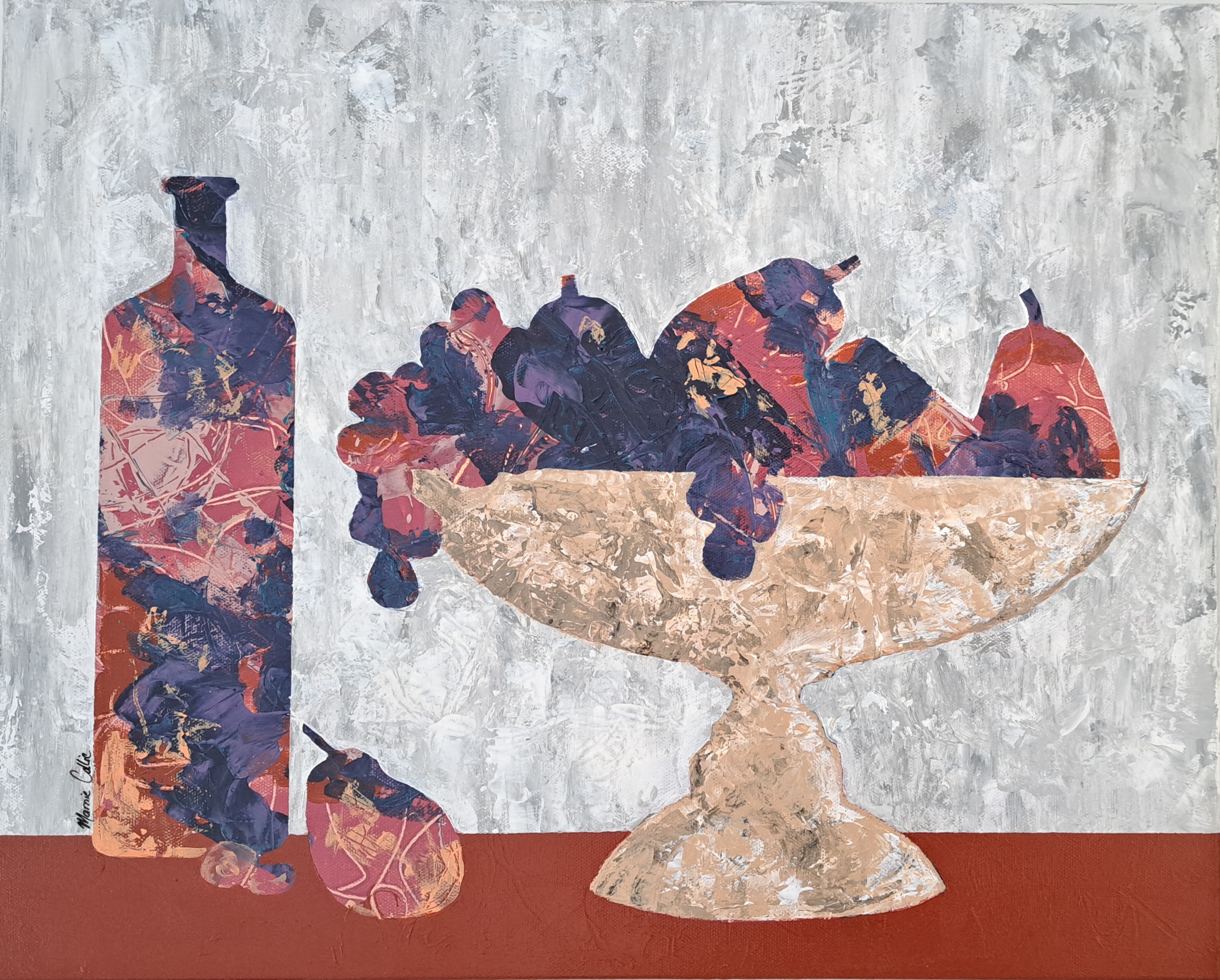 Pears & Grapes by Marnie Collie | Lethbridge 20000 2023 Finalists | Lethbridge Gallery