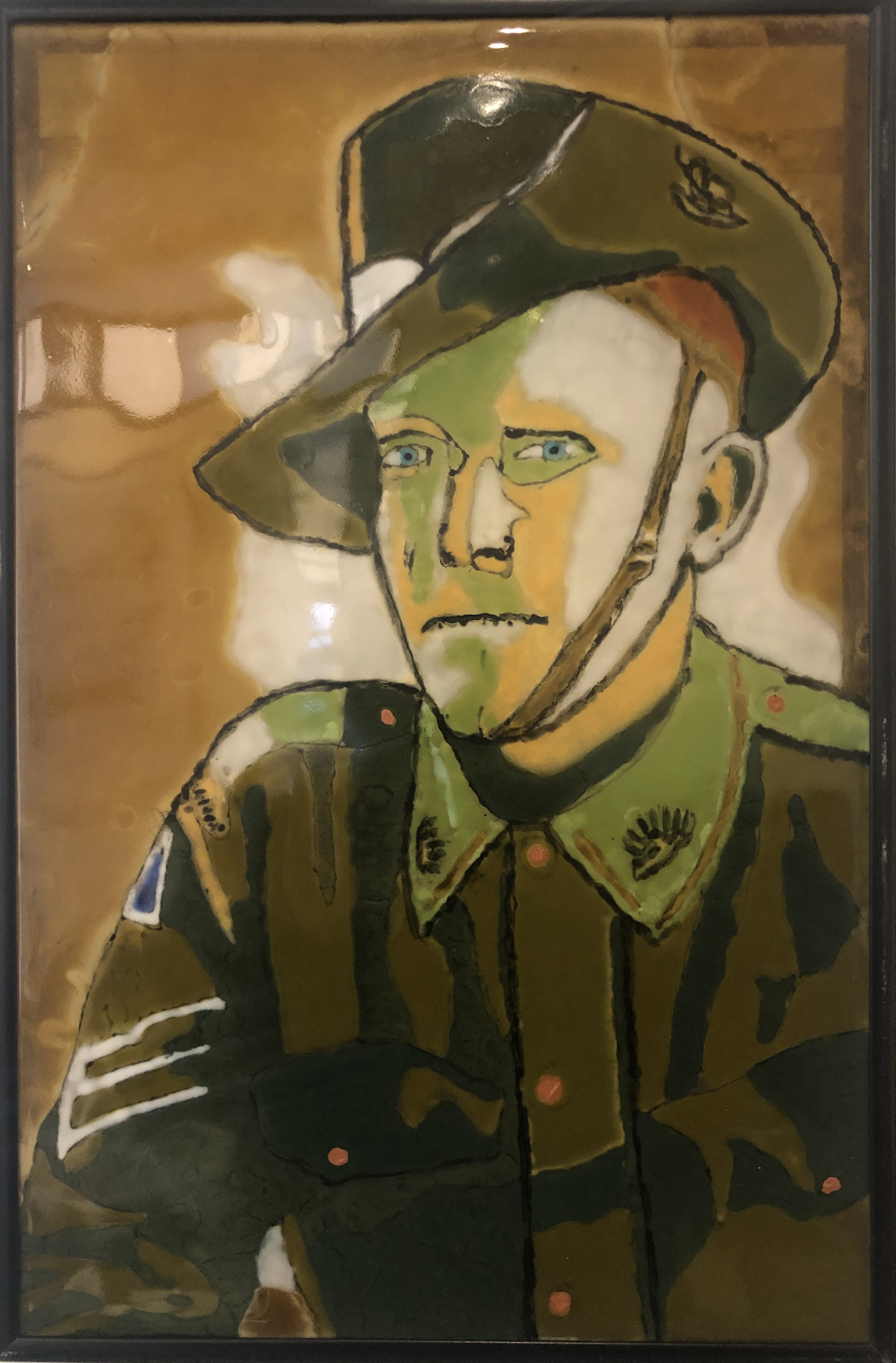 Sergeant Keith - a portrait of my father by Bruce Pussell | Lethbridge 20000 2023 Finalists | Lethbridge Gallery