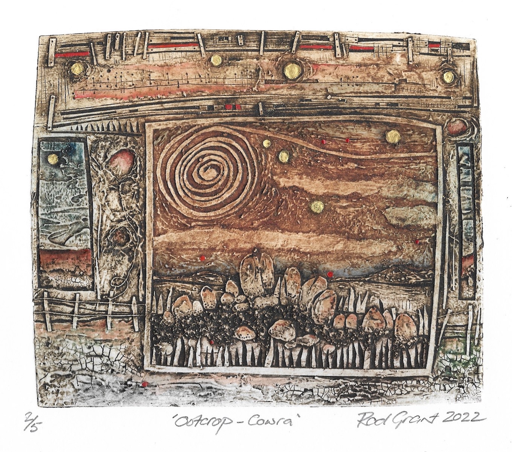 Outcrop - Cowra by Rod Grant | Lethbridge 20000 2023 Finalists | Lethbridge Gallery
