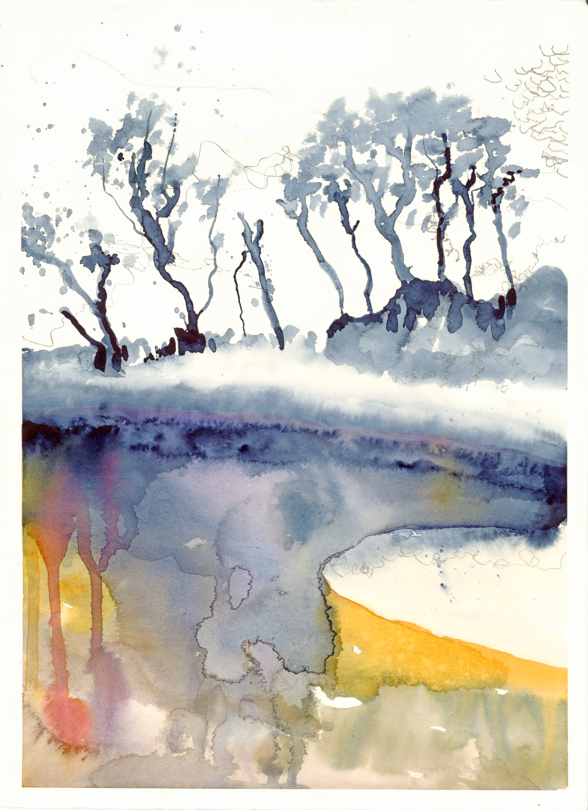 Coastal Creek Waters by Libby Derham | Lethbridge 20000 2023 Finalists | Lethbridge Gallery