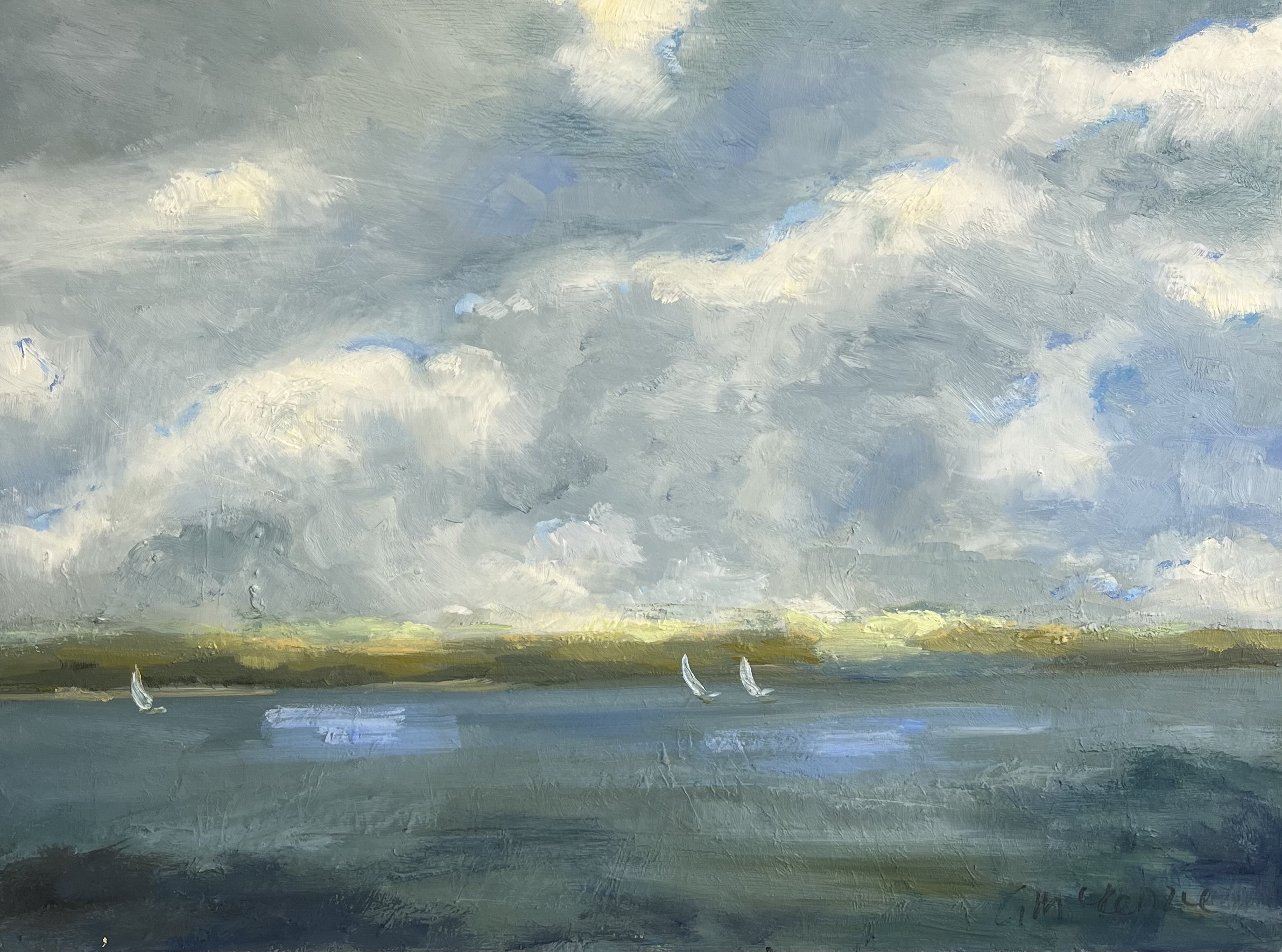 Summer Sailing by Gail Mckenzie | Lethbridge 20000 2023 Finalists | Lethbridge Gallery