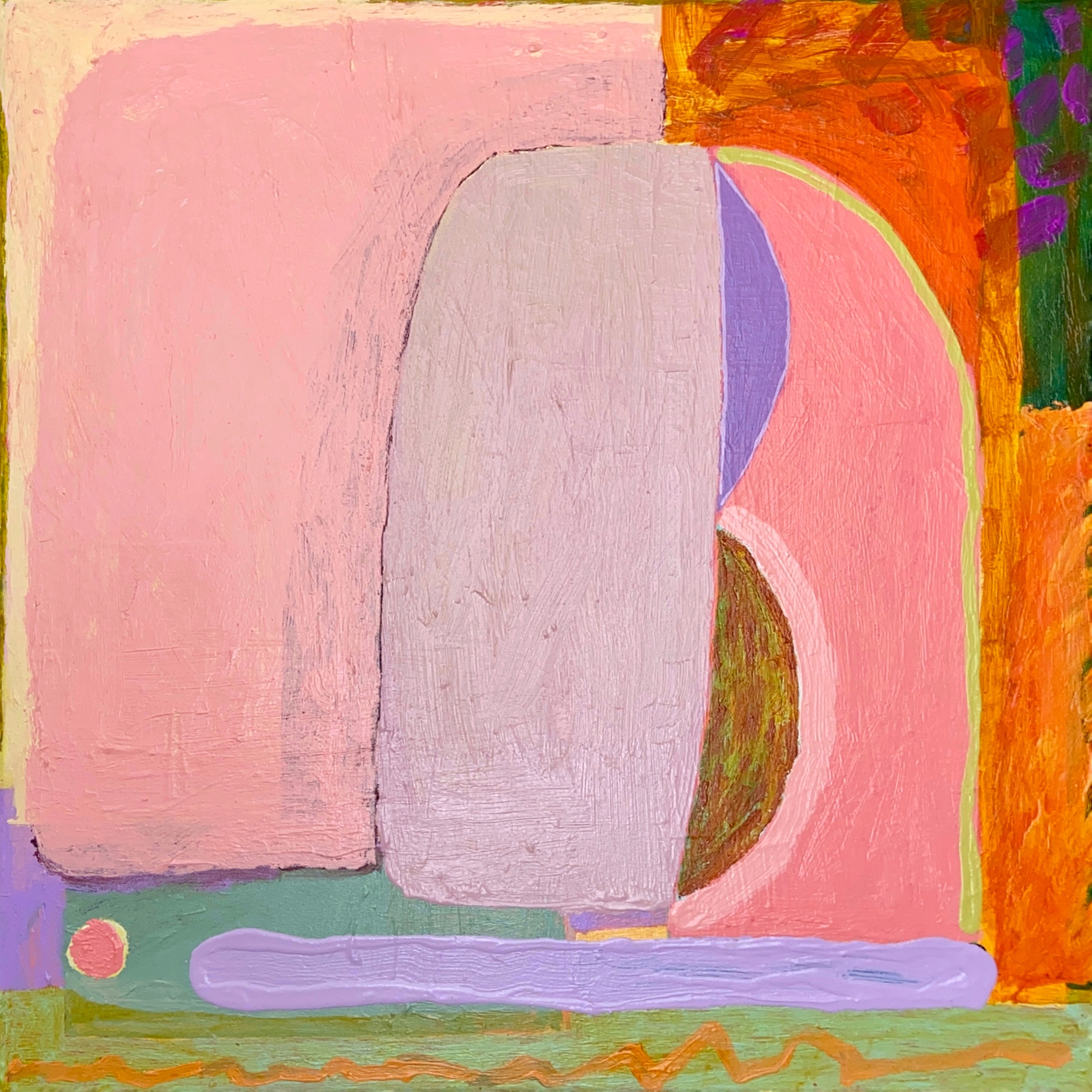 Warm sea pink earth by Jackie Anderson | Lethbridge 20000 2023 Finalists | Lethbridge Gallery