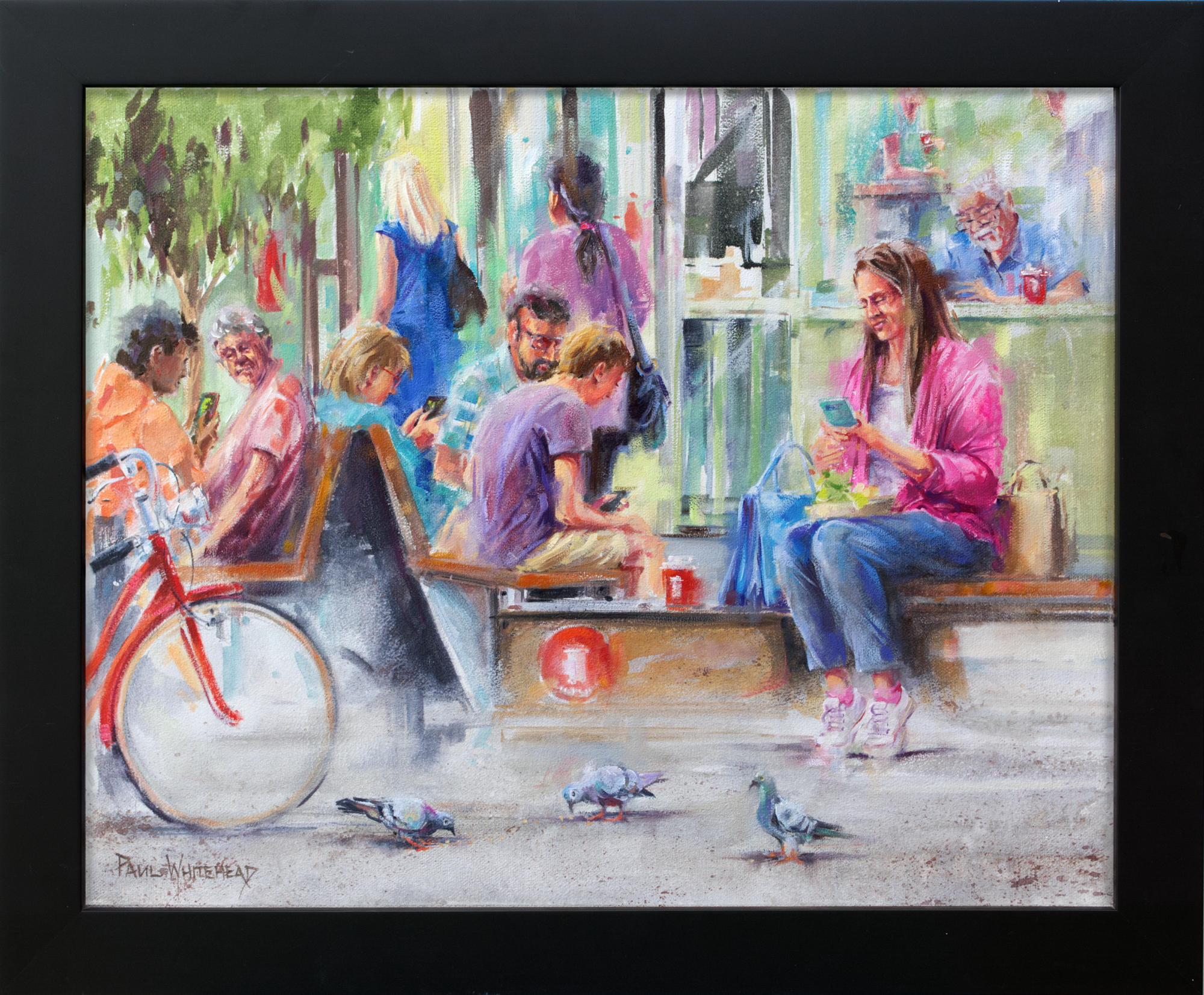 Lunch with friends by Paul Whitehead | Lethbridge 20000 2023 Finalists | Lethbridge Gallery