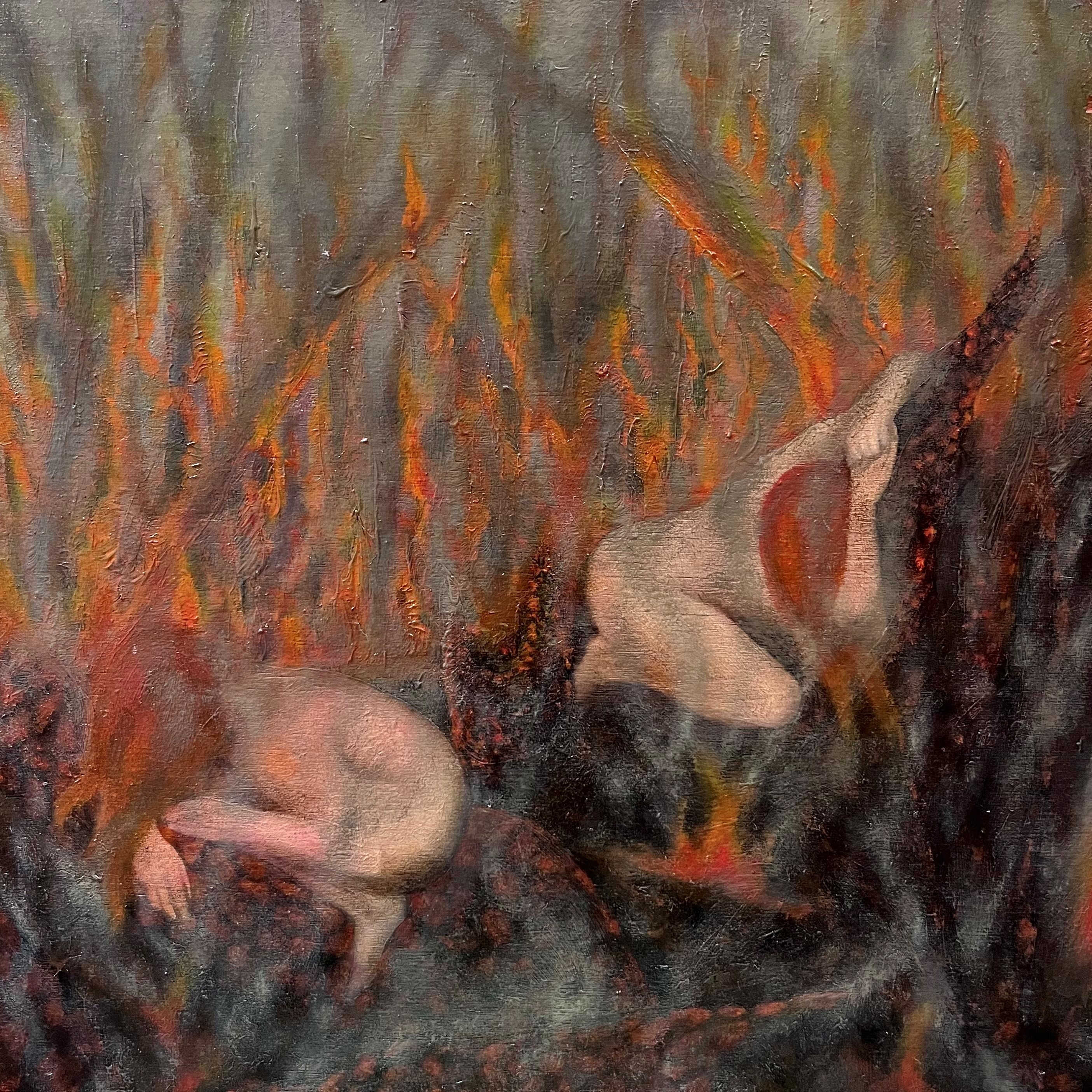 Oh, how she burns… by Erika Edwards | Lethbridge 20000 2023 Finalists | Lethbridge Gallery
