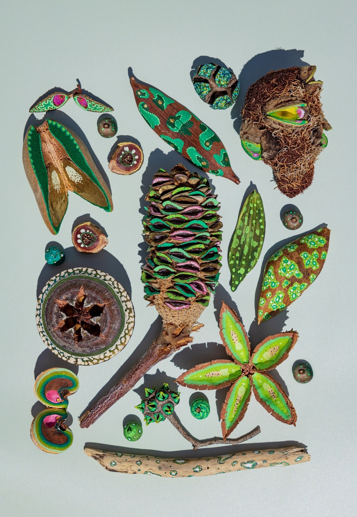 Sunbaked seedpods by Chelsea Baker | Lethbridge 20000 2023 Finalists | Lethbridge Gallery