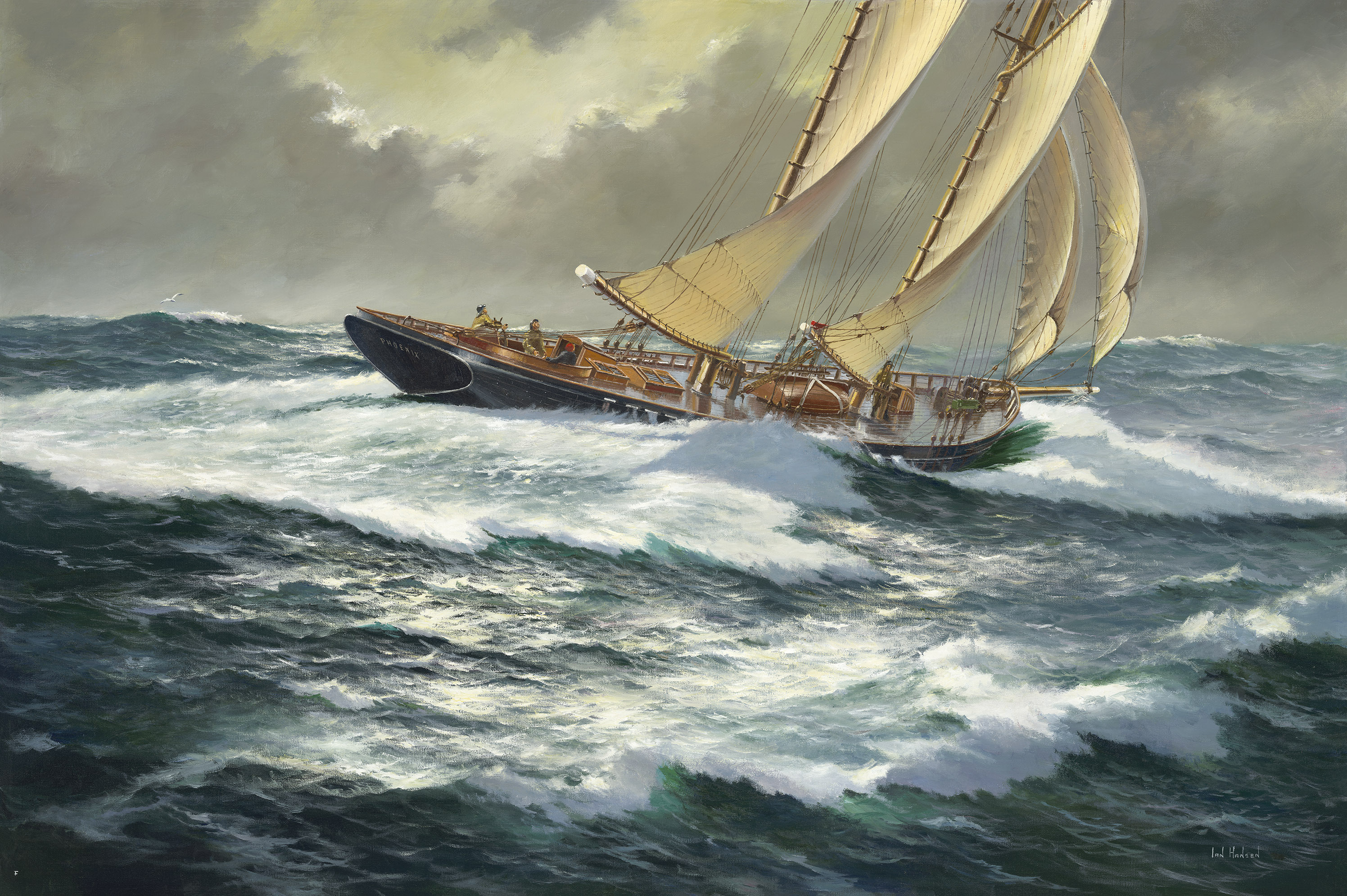 Sailing Free by Ian Hansen | Clayton Utz Art Award 2023 Finalists | Lethbridge Gallery