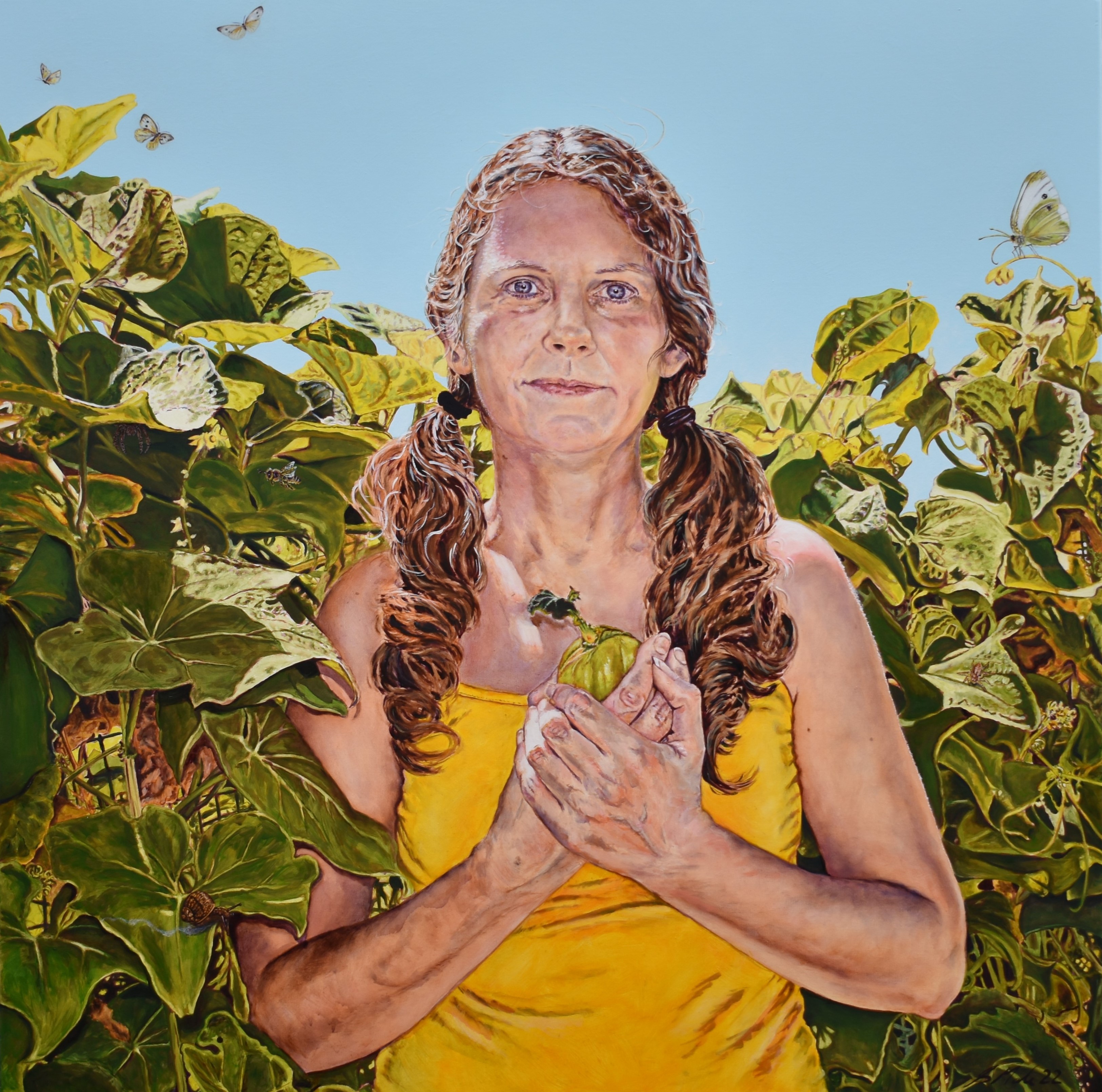My Seeding Heart by Symone Male | Clayton Utz Art Award 2023 Finalists | Lethbridge Gallery