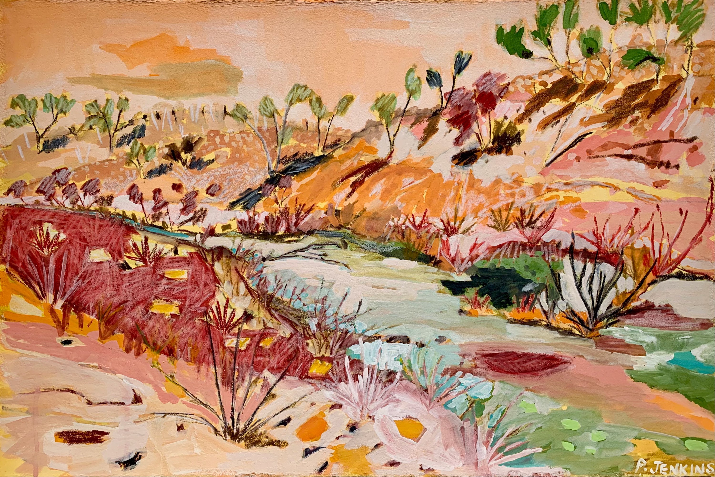 MacDonald River Flowing by Paula Jenkins | Lethbridge Landscape Prize 2024 Finalists | Lethbridge Gallery