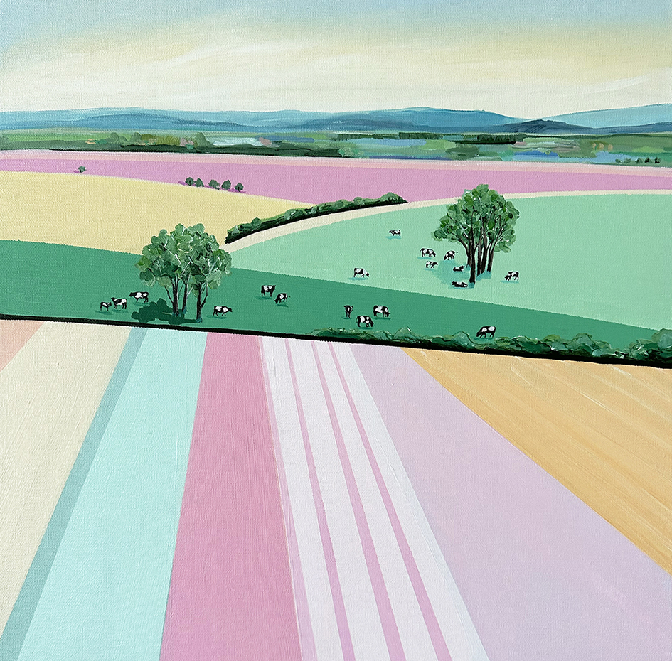 Summer afternoon in the Hinterland by Fiona Chivers | Lethbridge Landscape Prize 2024 Finalists | Lethbridge Gallery