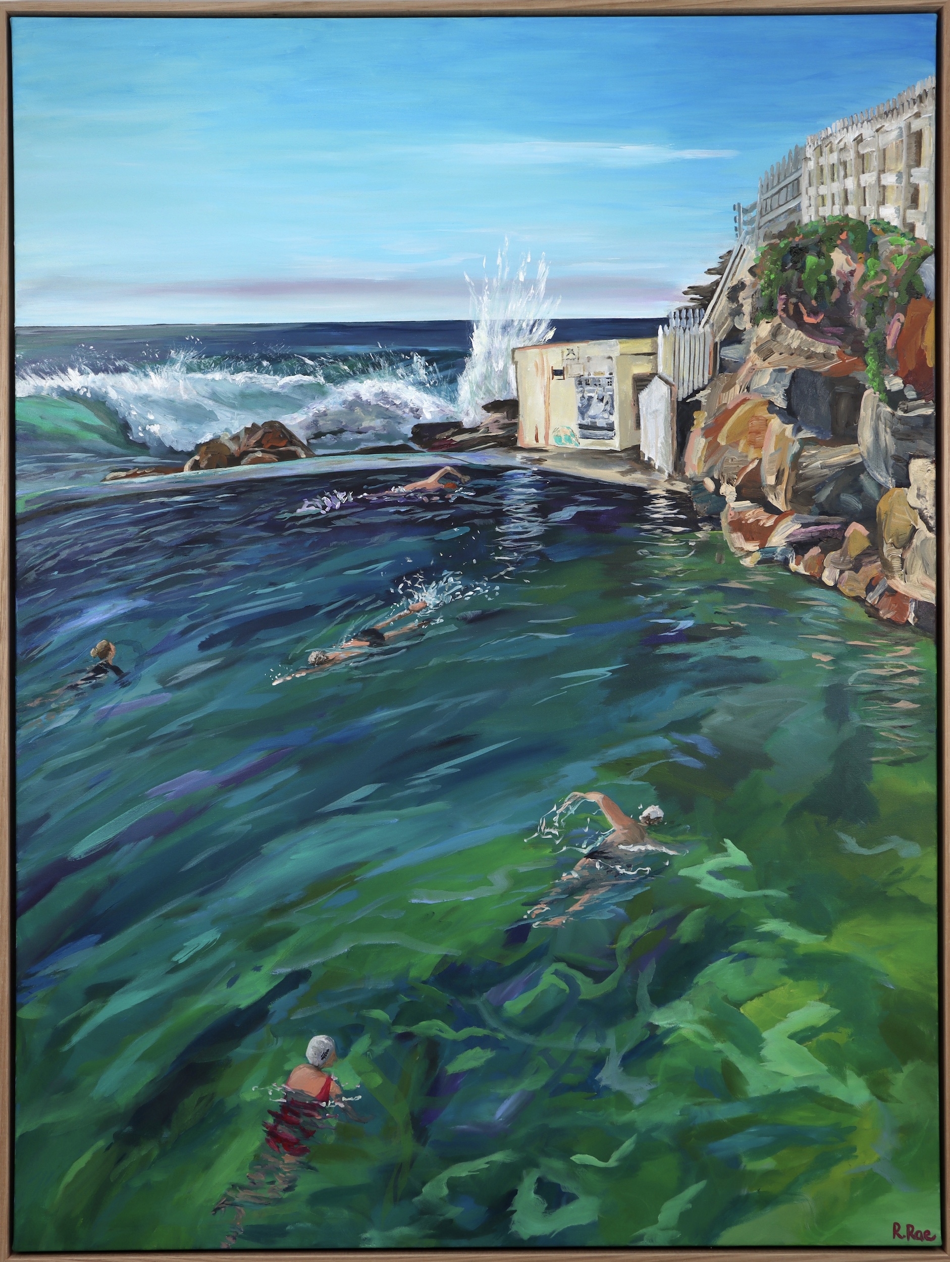 Bronte Swimmers by Rachel Rae | Lethbridge Landscape Prize 2024 Finalists | Lethbridge Gallery