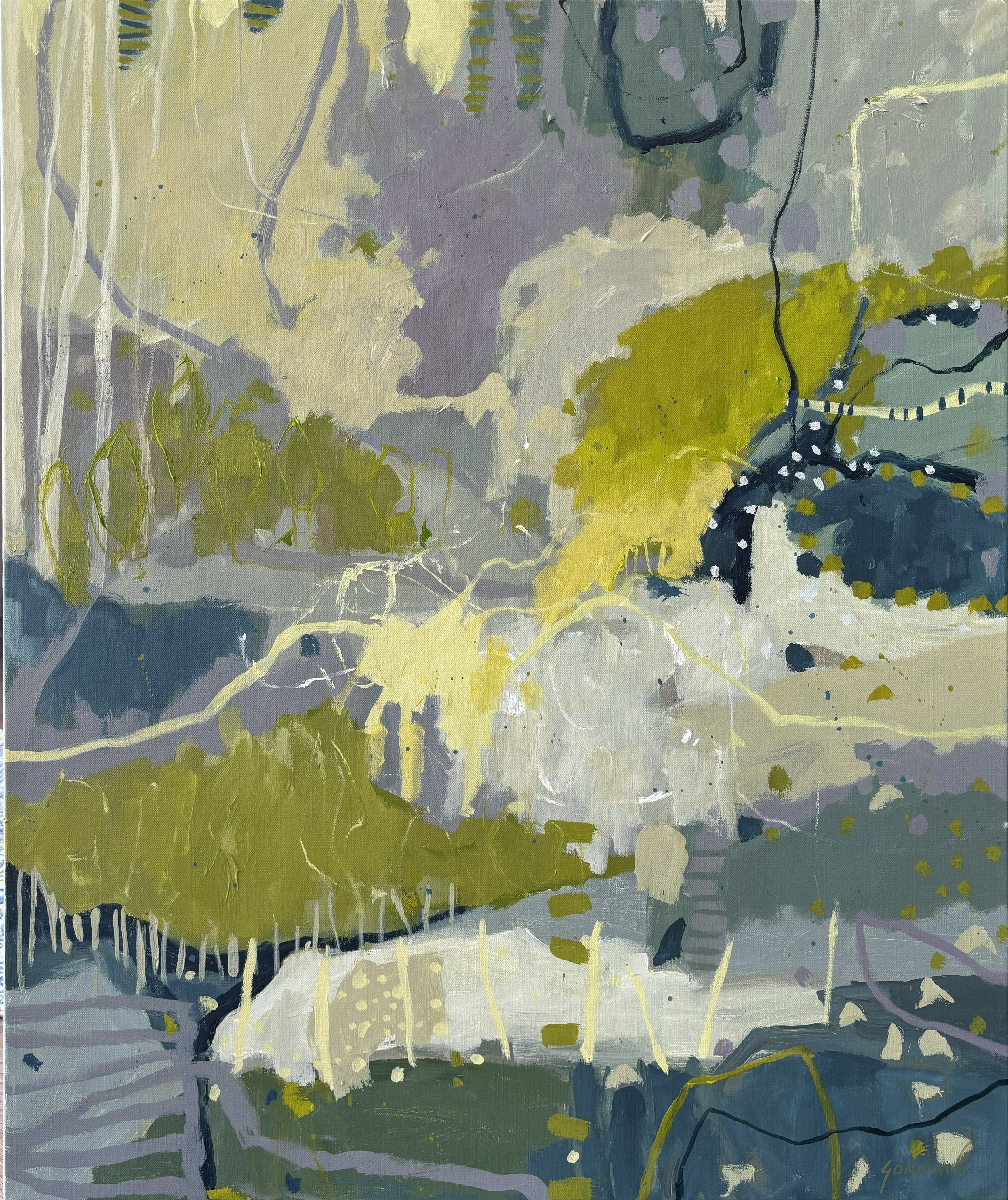 Cascade by Kate Gorman | Lethbridge Landscape Prize 2024 Finalists | Lethbridge Gallery