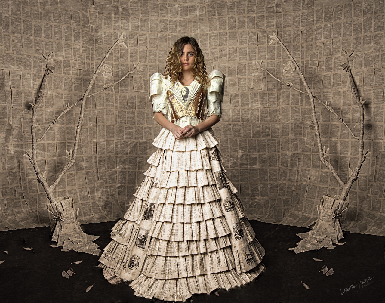 The Girl in the Charles Dickens Dress by Larissa Salton | Clayton Utz Art Award 2020 Finalists | Lethbridge Gallery