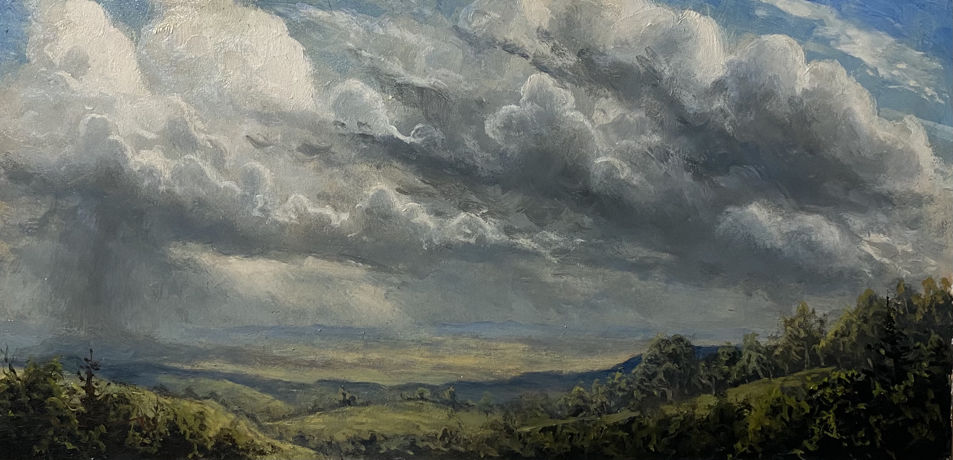 Storm over Dalby by Zac Moynihan  | Lethbridge Landscape Prize 2021 Finalists | Lethbridge Gallery