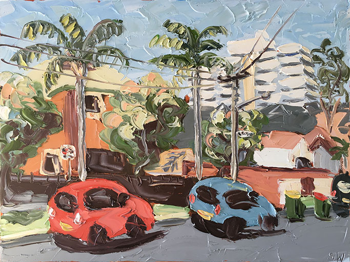 Pacific Street by Sally West | Lethbridge Landscape Prize 2021 Finalists | Lethbridge Gallery