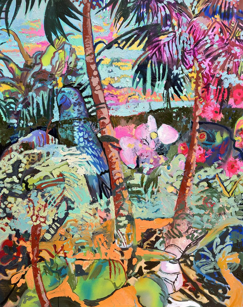Backyard Utopia (Tropical Queensland Dreams) by Sarah Hickey | Lethbridge Landscape Prize 2021 Finalists | Lethbridge Gallery