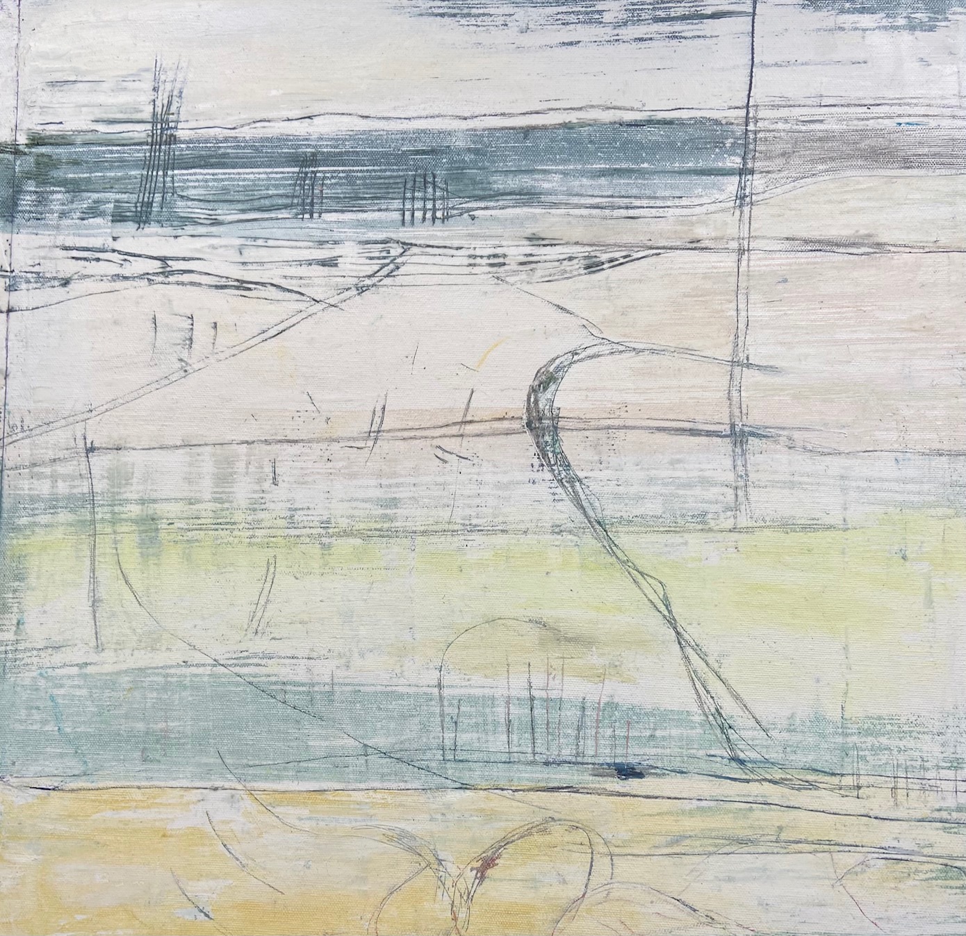 The Valley  by Jill dunkerton  | Lethbridge Landscape Prize 2021 Finalists | Lethbridge Gallery