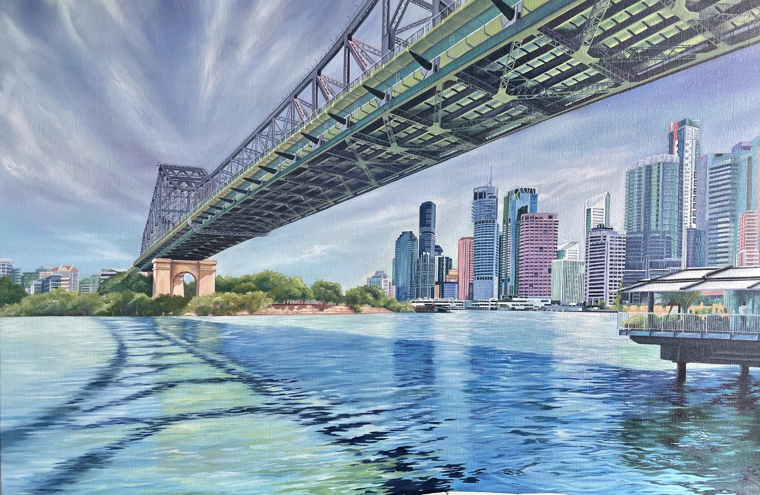 What's Your Brisbane Story? by Michelle Caitens | Lethbridge Landscape Prize 2021 Finalists | Lethbridge Gallery
