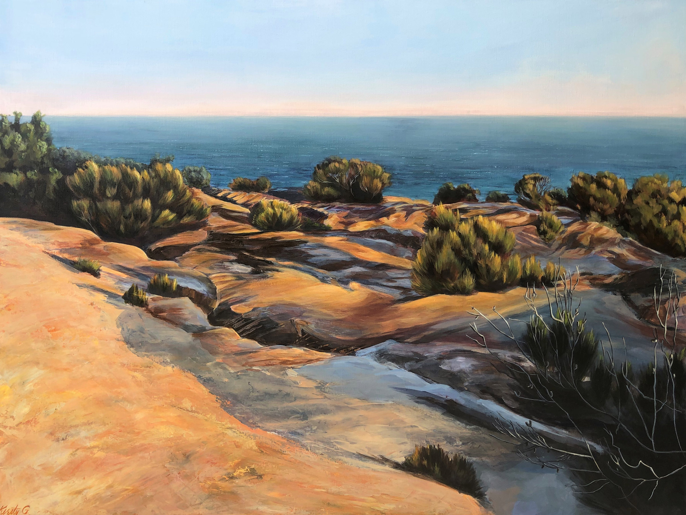 Afternoon Light on an Ancient Land by Kirsty Gautheron | Lethbridge Landscape Prize 2021 Finalists | Lethbridge Gallery
