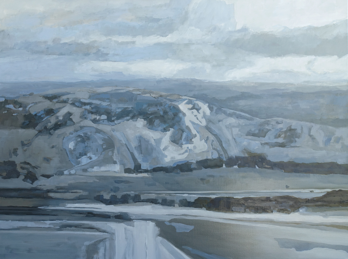 The Road To The Mountain by Anita Hochman | Lethbridge Landscape Prize 2021 Finalists | Lethbridge Gallery