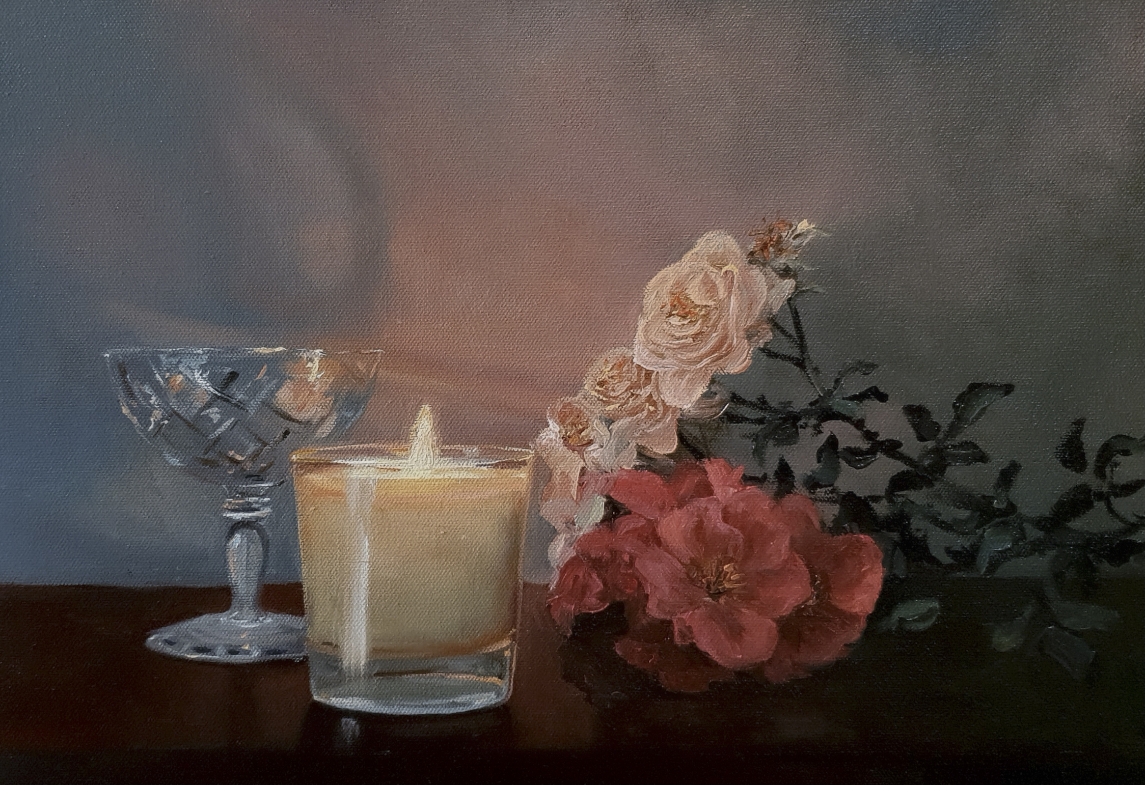 Last of the Summer Roses by Llael McDonald | Lethbridge 20000 2021 Finalists | Lethbridge Gallery