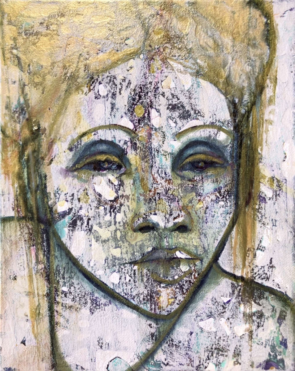 “Old  Soul “( size is unframed) by Deann Cumner  | Lethbridge 20000 2021 Finalists | Lethbridge Gallery
