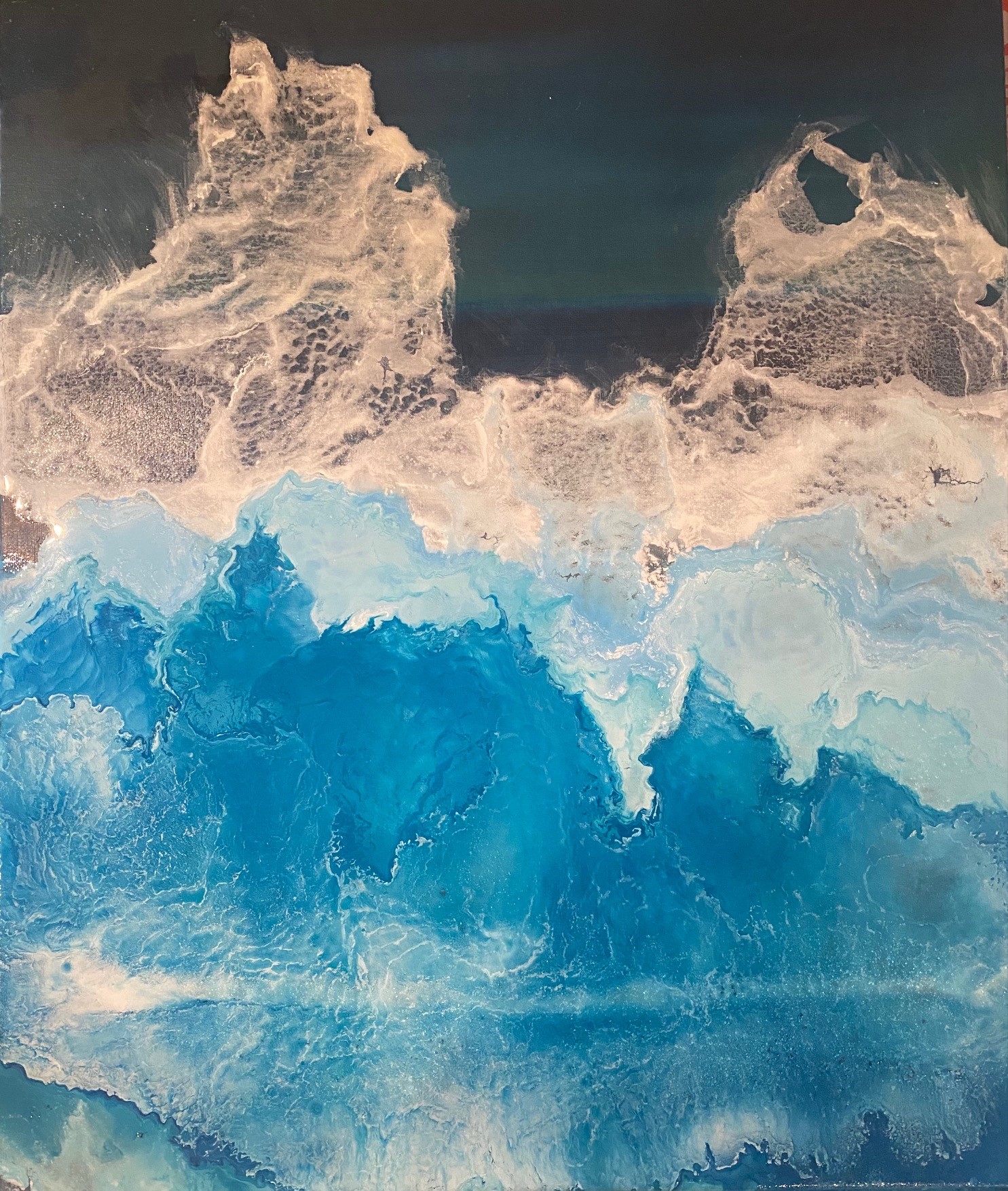 Powerful Crystal Blue by Khomkrit Tom Phapkaeo | Lethbridge 20000 2021 Finalists | Lethbridge Gallery