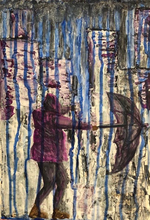 When it Rains it Pours by Minal karim | Lethbridge 20000 2021 Finalists | Lethbridge Gallery