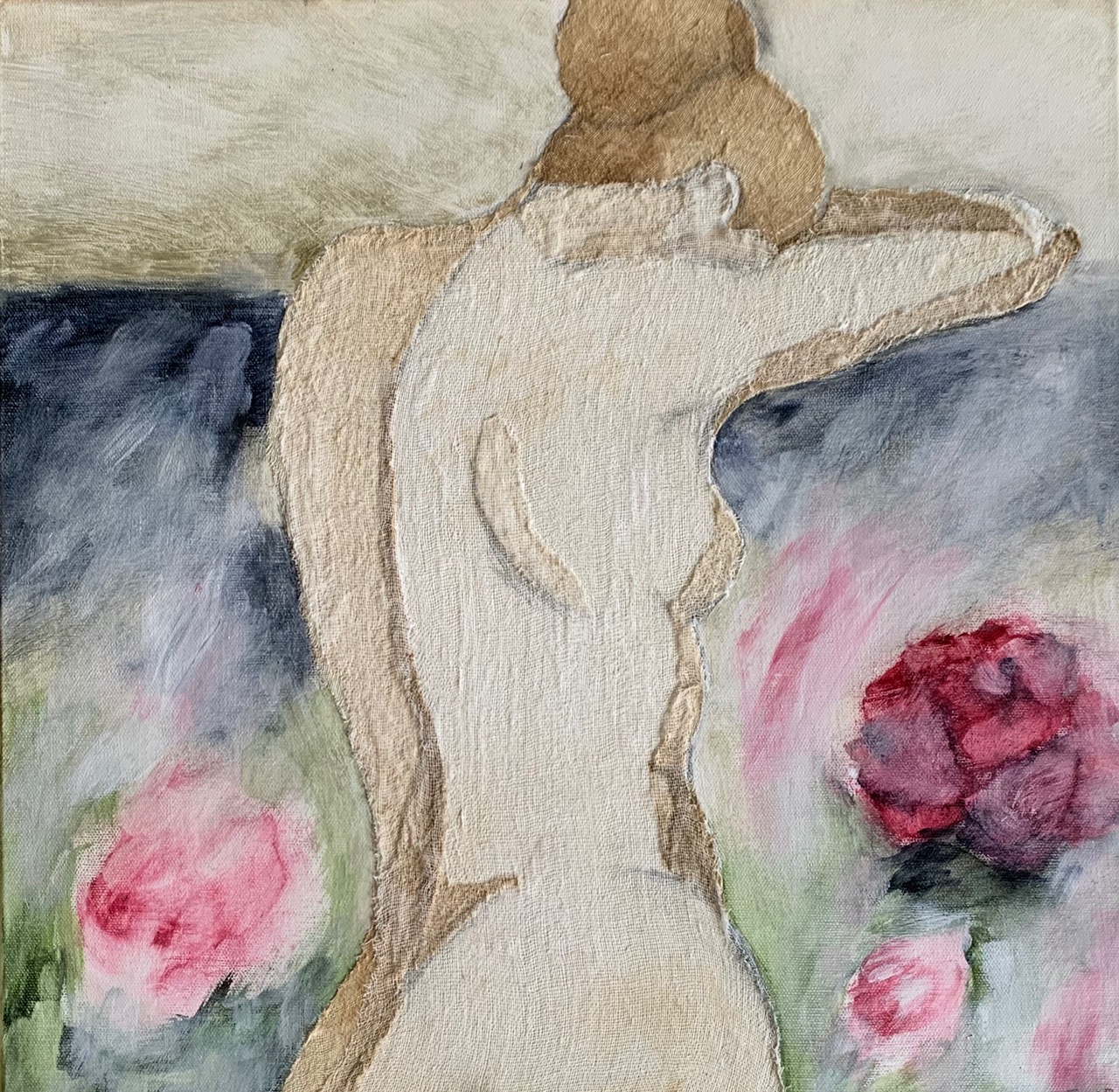 Floret Nude  by Tess van den Bergh | Lethbridge 20000 2021 Finalists | Lethbridge Gallery