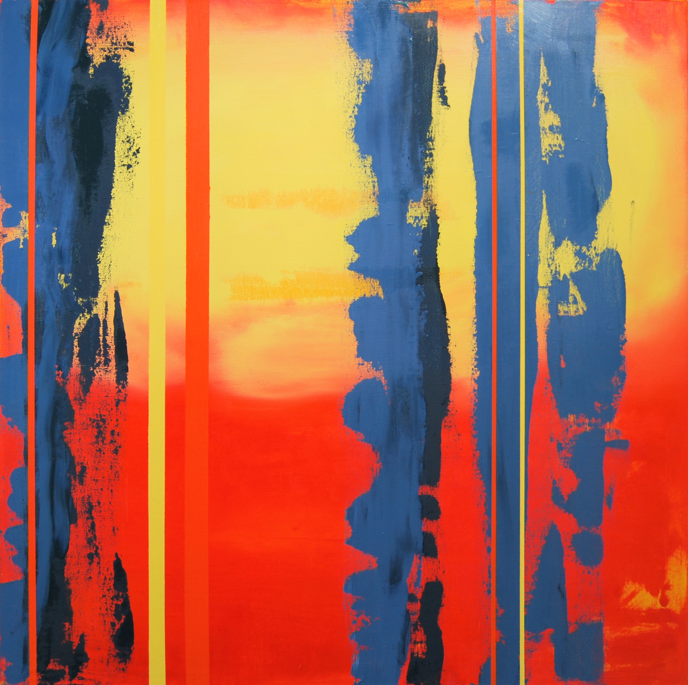 Orange Yellow Blue by Simon Barwick | Lethbridge 20000 2021 Finalists | Lethbridge Gallery