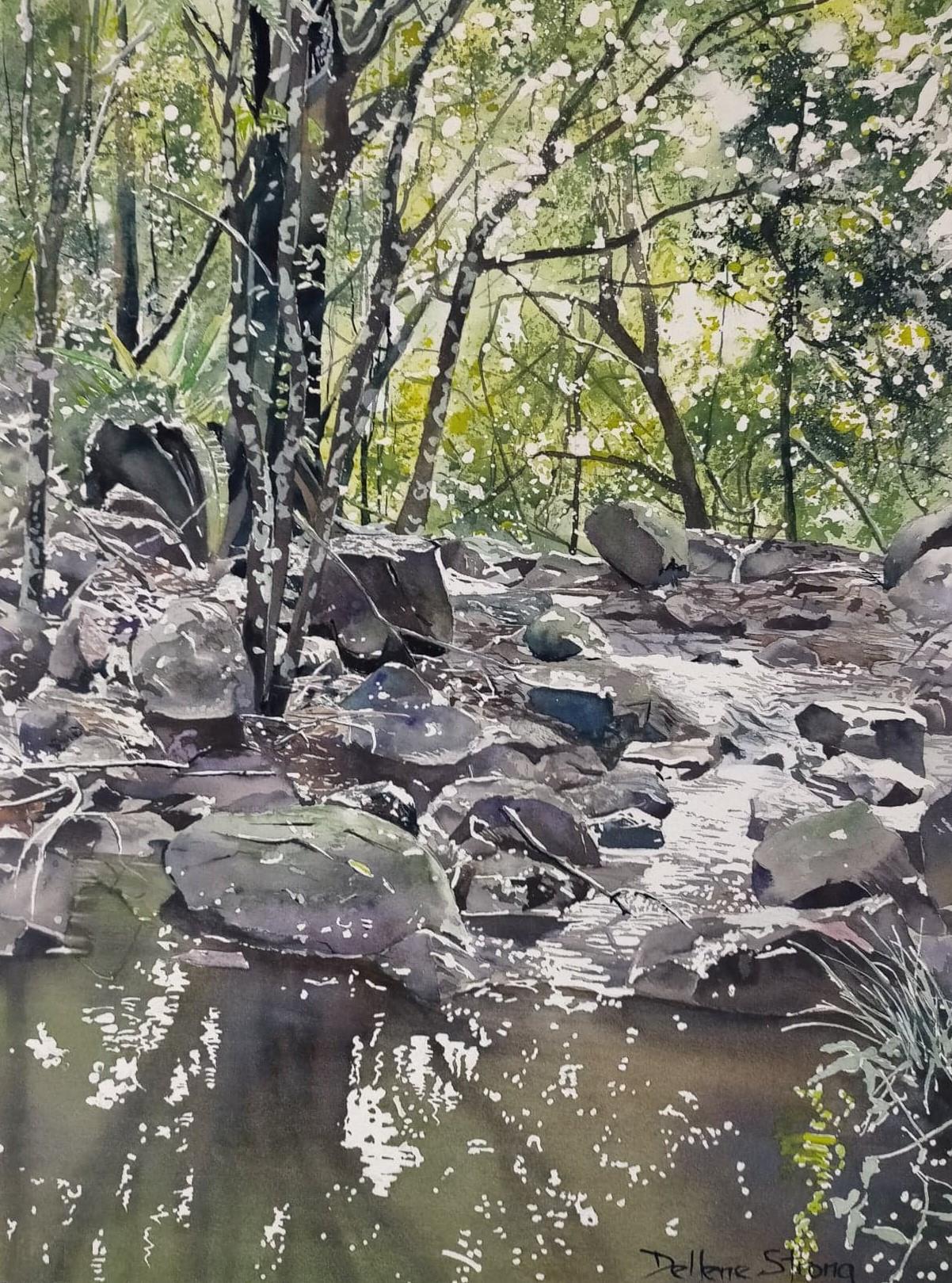 Bundara Creek by Dellene Strong | Lethbridge 20000 2021 Finalists | Lethbridge Gallery