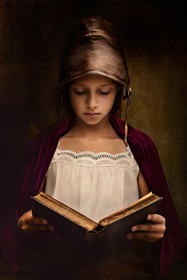 Young Girl Reading by Dasha Riley | The Studio Store Finalists | Lethbridge Gallery