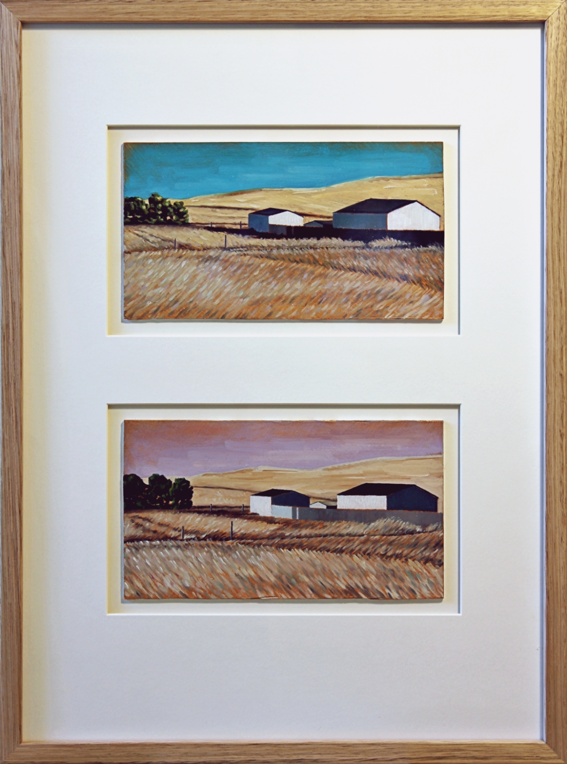 Ardrossan Wheat, 7am to 7pm by Oliver Shepherd | Lethbridge Landscape Prize 2022 Finalists | Lethbridge Gallery