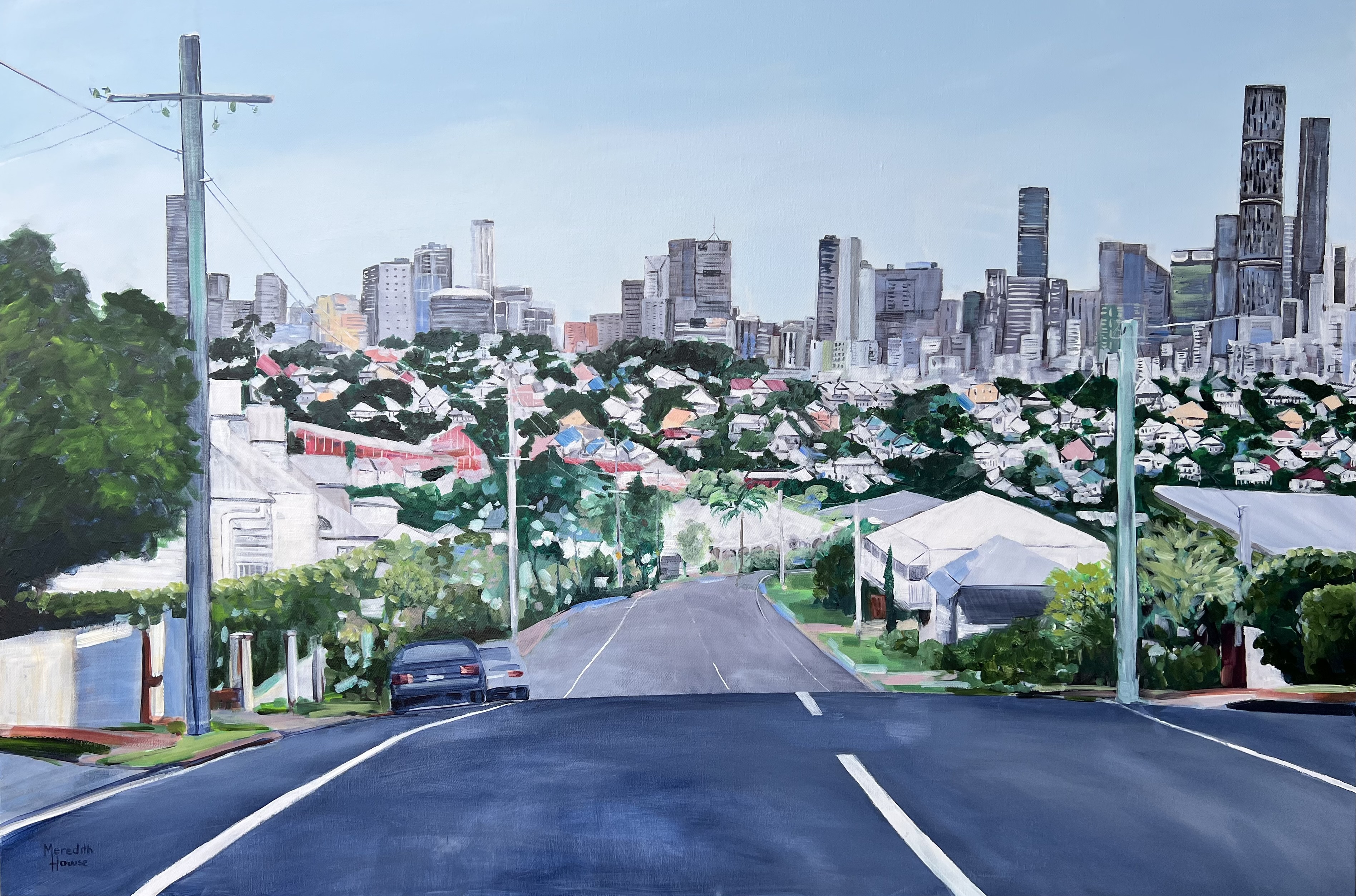 Our Town - Brisbane by Meredith Howse | Clayton Utz Art Award 2022 Finalists | Lethbridge Gallery